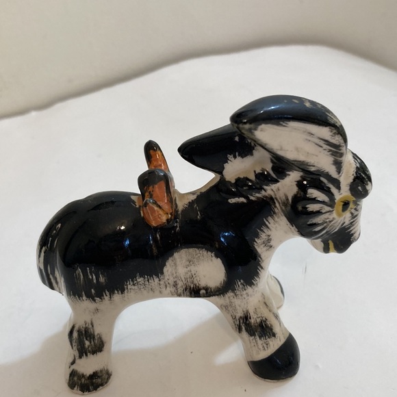 Vintage ceramic donkey figurine made in Japan - Picture 4 of 9
